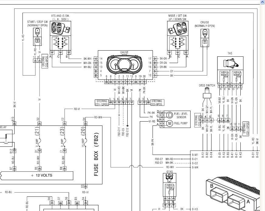 Электрическая схема brp 800